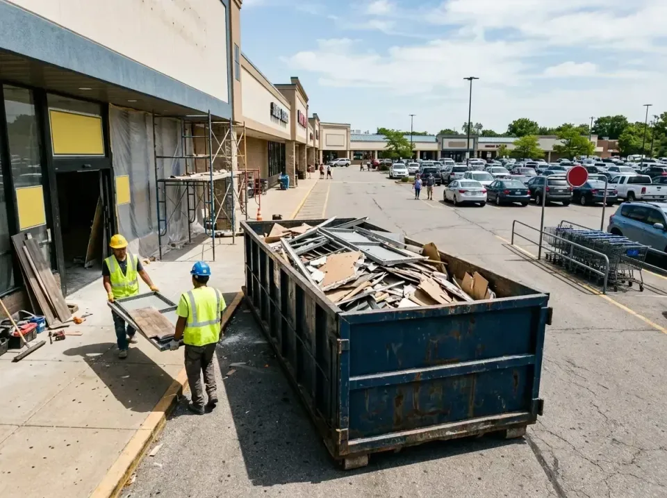 retail-store-renovation-debris-003 — frequently asked questions, Roll-off Dumpster Rentals in Canadian Lakes, MI